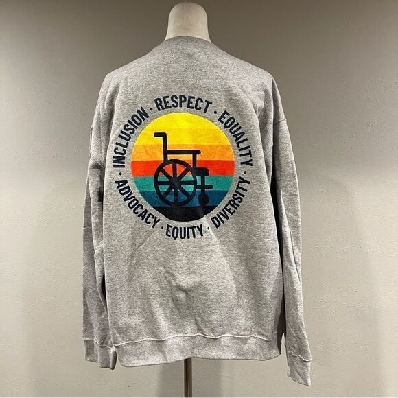 Inclusion crewneck long sleeve sweatshirt - Picture 3 of 13